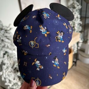 Disney Navy Blue Mickey Mouse Ear Hat